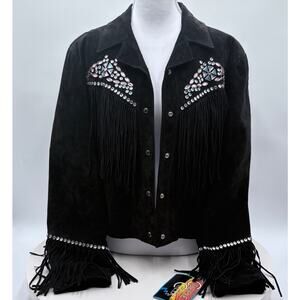 Cripple Creek, Women's Leather Jacket NWT, size medium